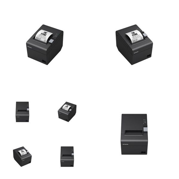 Impresoras 300 mm / S Cortador de velocidad USB Addserialadd Lan Impresora térmica Mini 58 mm 80 mm Recibo Entrega de entrega Computadoras Impresoras de red Dhmsq