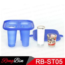 Printers 3D Sublimatiemachine Siliconen Shot Glass Wraps Cup Rubber Fecture Printer voor 3D Shot Glass Sublimation Printing