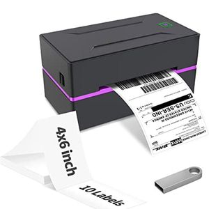 Printers 4 inch thermische printer barcode 110 mm label thermische printer bluetooth USB draadloos 4x6 inch afdrukken verzending gratis u schijf driver