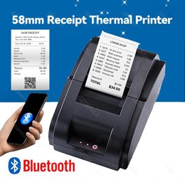 Imprimantes 58 mm Imprimante thermique Restaurant téléphone mobile portable de réception de vente POS BUREAGE BUREAG