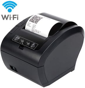 Imprimantes 80 mm 300m / s de réception thermique imprimante POS Billing imprimante sans fil WiFi / Bluetooth Imprimante automatique Cutter Android / iOS / Windows ESC / POS