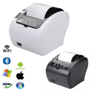 Printers 80mm Auto Cutter Thermal Beceipt Printer Pos Printer met USB Ethernet Bluetoot WiFi RS232 voor Hotel Kitchen Restaurant