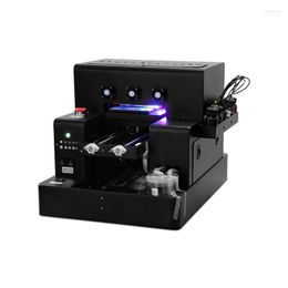 Printers A4 UV DTF -printerstickers maken Machine met vernis voor Crystal Acryl Lederen Card CD Alle onregelmatige vorm L805 LINE22
