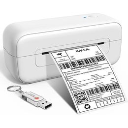 Imprimante d'adresses d'adressage imprimante 4x6 pouces logistique Phomemo PM246s Thermal Shipping Package Maker avec un logiciel gratuit "Labellife"