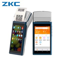 Imprimantes Android 7.1 Tablette Mobile POS mobile gratuite avec imprimante thermique 58 mm NFC RFID Reader QR Code Scanner
