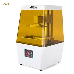 Impresoras Anet N4 LCD SLA Impresora 3D 60W Totalmente ensamblado Innovación 2K HD Pantalla táctil de 3,5 pulgadas Impresión fuera de línea Impressora UV 405nm ResinPrinte