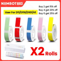 Printers (koop 5 krijgen 20% korting) Niimbot D11 D110 D101 Printer Prijskaartje Sticker Supermarkt Supermarkt Labelmarkering Papierrol Waterdicht