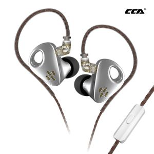 Primantes CCA CXS Metal Dynamic in Eartor Elecphone Aluminium Case Wired Hifi Monitor Earbuds Music Sport Game Bass Outdoor Headsed