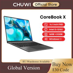 Imprimantes Chuwi Corebook x Gaming ordinateur portable 14,1 pouces FHD IPS Screen Intel Six Core I31215U Core jusqu'à 3,70 GHz 16 Go RAM 512 Go SSD