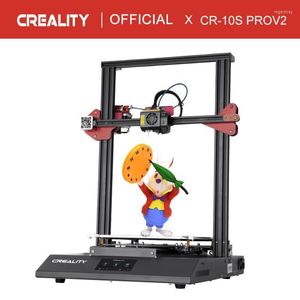 Imprimantes CR-10S Pro V2 Imprimante 3D MeanWell Grande taille d'impression BL Touch LCD Reprendre l'impression Filament DetePrinters Roge22