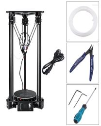 Imprimantes DE T1 3D imprimante haute vitesse écran Lcd kit de bricolage pour Kossel linéaire Delta grande taille d'impression facile à assembler prise ue Line25701559