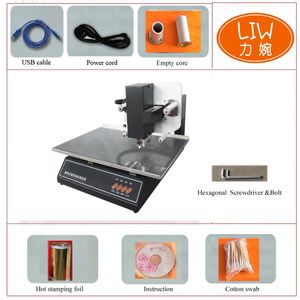 Imprimantes numérique Foil Printer Mini machine déjouant CE nouvel équipement d'impression de marquage à chaud en or numérique 3050a
