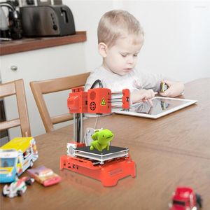 Printers EasyThreed K7 LCD Mini 3D -printer 3Dprinter met warmtebedde kleine impresora voor huishoudelijk stoomonderwijsgebruik of doe -het -zelf -amateurs