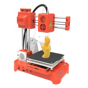 Impresoras EasyThreed K7 Mini Impresora 3D Designe Modelo Hogar Escritorio inteligente Impresión con un clic para estudiantes Educación en el hogar Juguete para niños