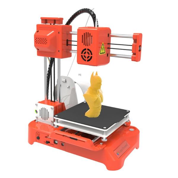 Impresoras EasyThreed K7 Mini Impresora 3D Designe Modelo Hogar Escritorio inteligente Impresión con un clic para estudiantes Educación en el hogar Juguete para niños