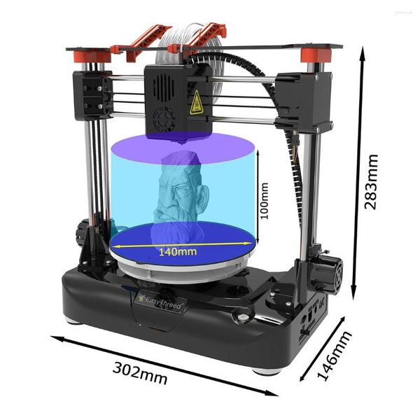 Imprimantes Easytroised K8 Mini mignon facile à utiliser enfants enfants éducation cadeau niveau d'entrée jouet faible coût consommateur étudiant personnel 3D imprimante