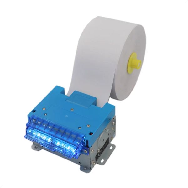 Impresoras incrustadas de 3 pulgadas de recibo de 3 pulgadas Impresora térmica de quiosco de boletos con cortador automático y ajustable 60/80/82.5 mm Guía de papel de ancho Bisel LED LED