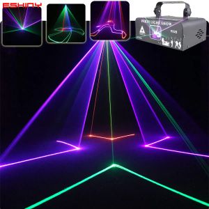 Imprimantes Eshine Animation RGB Laser Laser Lignes de faisceau disco disco Light DJ Party Pattern Projecteur SCANS DMX Dance Bar Christmas Show G20N8