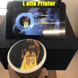 Printers evebot 3D latte machine koffieprinter automatische fulltouch werking diy print foto printer op eten zoals cakebrood koffie