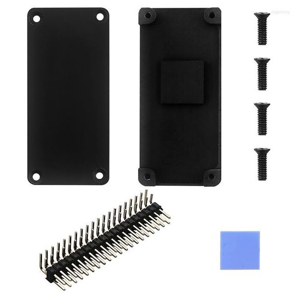 Imprimantes pour Raspberry Pi Zero 2 W boîtier en aluminium CNC coque blindée avec dissipateur thermique GPIO en-tête DropshipPrinters Roge22