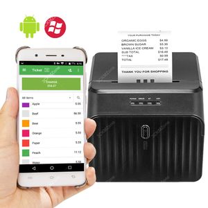 Impresoras Free Android App Loyverse Pos Bluetooth Termal Termal Printer 58 mm Impresora de recibo térmico Android IOS POS Impresora