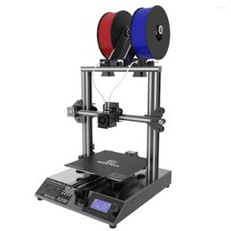 Imprimantes Geeetech A20M Imprimante 3D avec impression de couleur mixte Base de construction intégrée Double extrudeuse Design Détecteur de filament