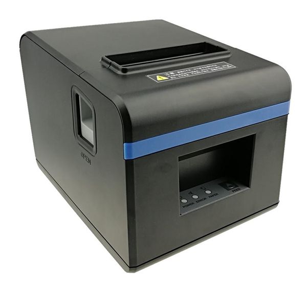 Imprimantes de haute qualité 80 mm reçus thermique Bill imprimantes cuisine restaurant Pos Impression avec une fonction de coupe automatique Aspect élégant