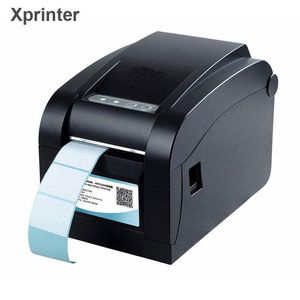 Printers Hoogwaardige thermische barcode -label Printer 20 mm80 mm Breedte Sticker Papierprinter kan QR -code afdrukken, geen inkt nodig