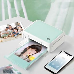 Imprimantes hprt cp4000l 4x6 pouces 300dpi portable en couleur en couleur imprimante mini-maison thermique sublimation wifi bt imprimante arrinte