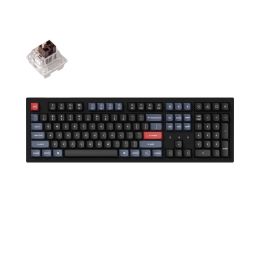 Primantes Keychron K10 Pro G Q / via le clavier mécanique sans fil entièrement assemblé HOTSWAPPABLE DoubleShot PBT KEycaps Back Light White