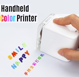 Printers Kongten mBrush Mini Printer Bluetooth Mobile kleur mini handheld printer draagbare wifi printers princube handheld inkjet printer