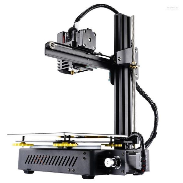 Imprimantes KP3S imprimante 3D impression de haute précision Kit de bricolage amélioré touche écran extrudeuse double Rails de guidage linéaire Roge22