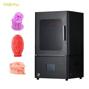 Printers L809D 3D -printer UV Pocuring LCD Resin Hoog nauwkeurig met 8,9 inch 4K Monochrome printing 7.6x4.7x7.1inprinters