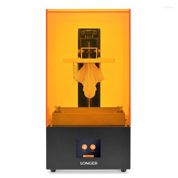 Imprimantes LONGER Orange 30 SLA Imprimante 3D avec kit LCD haute précision 2K Matrice de résine UV LED Corps entièrement métallique