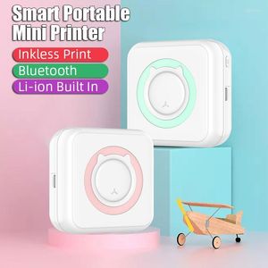 Printers Mini Portable Pocket Wireless Label Printer Bluetooth HD Thermal Po Tag Price Sticker Picture Home Use #R40Printers Roge22