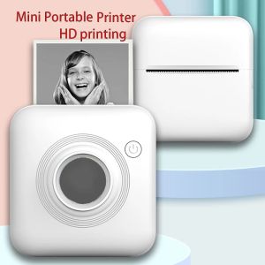 Imprimantes mini-imprimante thermique portable poche sans fil bt 200dpi loge note mémo