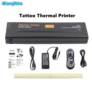 Printers mini tattoo thermische printeroverdracht machine kopieer een stencil maker gereedschap voor tattoo foto's overdracht papier copy printer