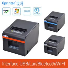 Imprimantes nouvelles arrivées d'imprimante de réception thermique de 80 mm Autocutère imprimante POS avec port USB / Ethernet / USB + Bluetooth