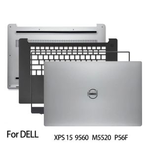 Impresoras Nuevo para Dell XPS 15 9560 Precisión LCD LCD Tapa trasera/marco/bisagras/Palmrest Case superior superior/cubierta inferior J83x5 0J83X5 15.6