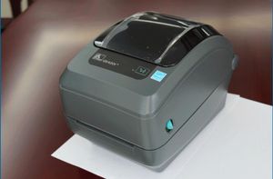 Printers Nieuwe originele barcode thermische printer voor zebra GX420T Desktop Barcode Printer 203DPI Label Printer Thermische overdrachtsprinter