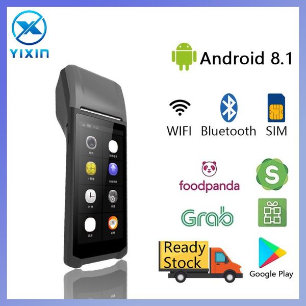 Imprimantes Nouvelles POS PDA Android Bluetooth Barcode Camera Scanner Payment Terminal Thermal Receipt Imprimante Google Play Ebolate Loyverse