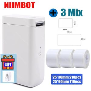 Imprimantes niimbot d101 d110 étiquette imprimante de connexion portable de connexion sans fil ruban adhésif étiquette pour tablette de téléphone facile à utiliser la maison de bureau