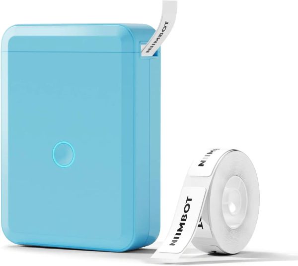 Imprimantes Niimbot D110 Imprimante de poche portable pour téléphone Home Office Storage Étiquetage Machine Maker Maker Thermal Bluetooth avec autocollants
