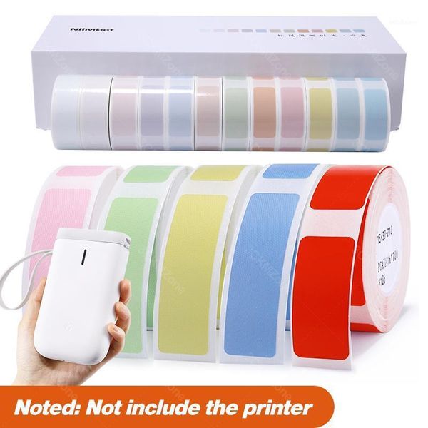 Imprimantes Niimbot Mini Étiquette Imprimante Papier Impression Étanche Anti-huile Prix Pure Couleur Papier Autocollant Résistant Aux Rayures1
