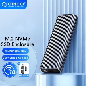 Imprimantes Orico Tool Free Aluminium M2 NVME SSD Enceinte 10 Gbit