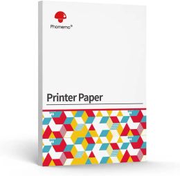 Imprimantes Phomemo M08F Erreur d'étudiant imprimante de séchage rapide papier thermique trois épreuves A4 / Lettre Papier d'impression thermique