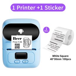 Imprimantes Phomemo M110 Thermal Wireless Label Imprimante Sticker Mini Imprimante Barcode Bluetooth Label Maker Prix Printers APPLICATION GRATUIT