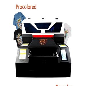 Printers Procolored 2021 Textiel DTG A3 Print maat voor T -shirt kleding jeans t -shirt printen hine kledingstuk a4 flatbed drop levering com otk4g