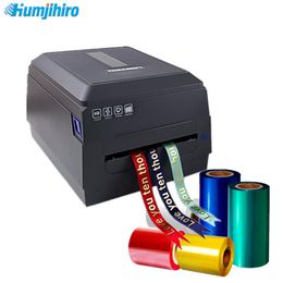 Impresoras impresoras de cinta de cinta 10 mm118 mm goil dorado digital banner de máquina de impresión de cinta de satén impresora