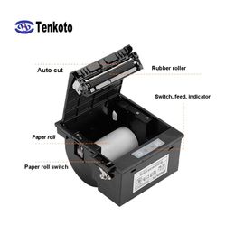 Imprimantes RS232 80 mm Panneau Thermal Receipt Imprimante Module Série Impression de kiosque USB Impression de facture de 3 pouces